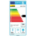 NORDCAP Umluft-Gewerbekühlschrank UKU 575 W, 571 Liter, weiß – Bild 2