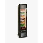 Gastro Getränkekühlschrank Kühlschrank Gewerbekühlschrank 220l 2-10°C 1 Glastür