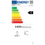 Gastro Getränkekühlschrank Kühlschrank Gewerbekühlschrank 600l 2-10°C 1 Glastür – Bild 2