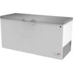 Gastro Tiefkühltruhe Kühltruhe Tiefkühlung 469 L -24/+6°C Edelstahldeckel - Volumen: 469 L