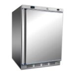 Gastro Edelstahl Kühlschrank Gewerbekühlschrank Lagerkühlschrank 1 Tür 0/+8°C 130 L