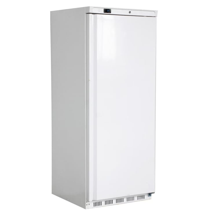 1050185134_big_0@2x.jpg Gastro Tiefkühlschrank 620L weiß– Gewerbe Lagertiefkühlschrank -10 bis -22°C Profi Gefrierschrank - In weiß mit einem Volumen von 620 Liter – Bild 1