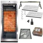 DRY AGER Fleischreifeschrank DX1000 Premium S mit Smart Aging & LED Salzwand Optik Starter Set