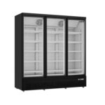 SARO Tiefkühlschrank mit 3 Glastüren, GTK 1480 PRO - Maße (L x B X H): 760 x 1880 x 2003 mm