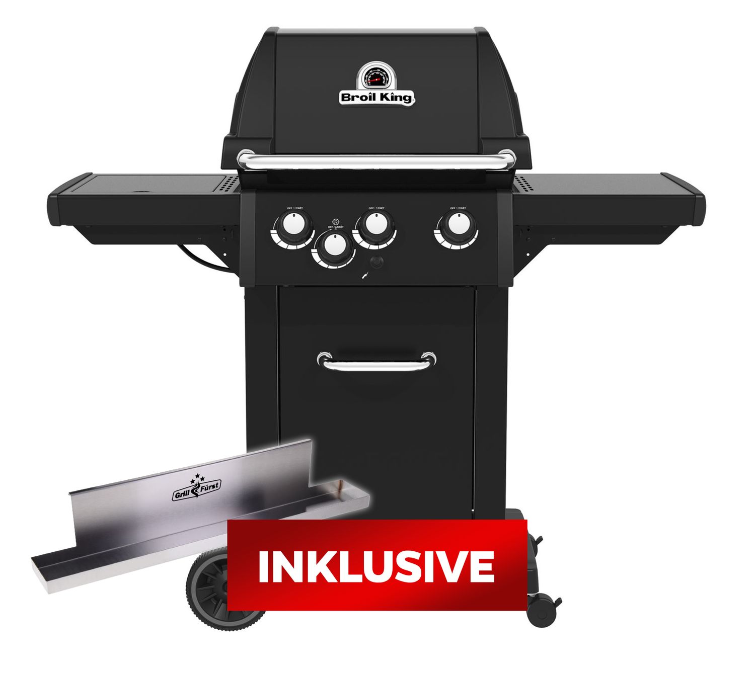 Broil-King-Royal-340-Shadow-Bundle-Fettschiene.jpg Broil King Royal 340 Shadow Gasgrill inkl. Fettschiene – Bild 1
