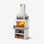 Palazzetti Grillkamin Capri 4 mit Pizzaofen inkl. Montagematerial – Bild 4