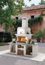Palazzetti Grillkamin Pamplona mit Pizzaofen inkl. Montagematerial – Bild 5