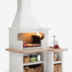 Palazzetti Grillkamin Tropea 4 inkl. Montagematerial (ohne Türen, optional erhältlich)