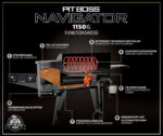 Pit Boss Pelletgrill Navigator 1150 – Bild 3