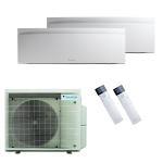 DAIKIN Klimaanlage Emura 3 Multisplit Set mit 2 Innengeräten mehrfarbig – Bild 2