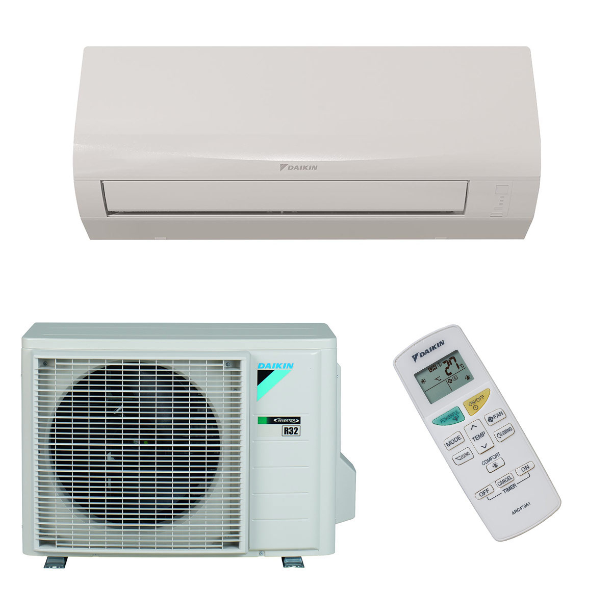 klimaanlage-daikin-sensira-wandgeraet-set5.jpg DAIKIN Klimaanlage Sensira Wandgerät Set 2,0 kW bis 7,1 kW – Bild 1